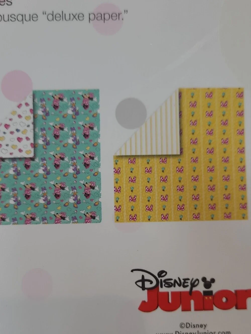 New Cricut Minnie Mouse Deluxe Paper Pack - 12x12 Character Card Stock Heavy